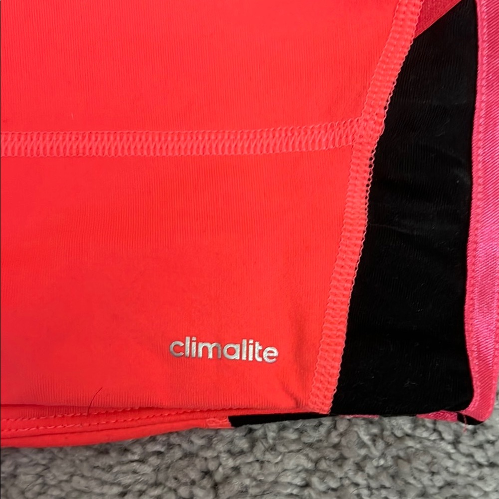 EUC Adidas Pink Climalite Sports Bra Medium - Picture 4 of 11